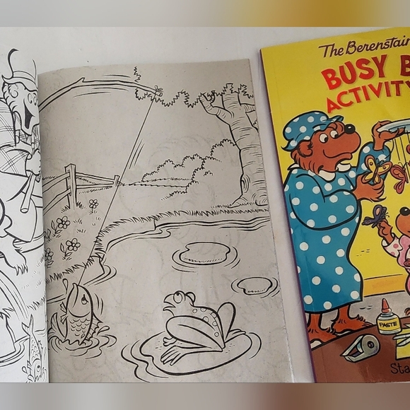 Springtime Coloring Fun & Busy Bears Activity Book Set!! - Picture 3 of 7